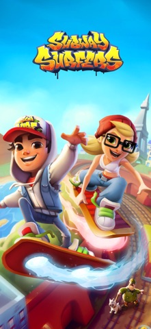 Subway Surfersの画面